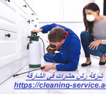 شركة رش حشرات في الشارقة
