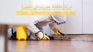 شركة مكافحة حشرات في الفجيرة