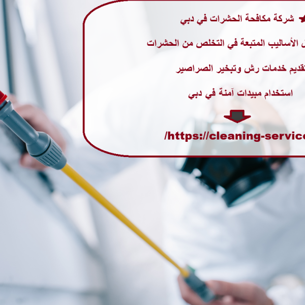 شركة مكافحة الحشرات في دبي